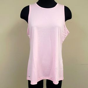 Ideology Women's Pink Tank with Cutout - Size Large